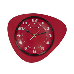 Horloge murale coquelicot