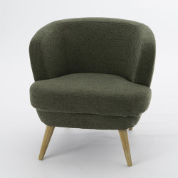 Fauteuil Dagmard vert kaki