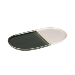 Plat ovale Canopée 42x22.5 cm