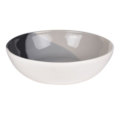 Assiette à pâtes Arty 21 cm noir (lot de 6)