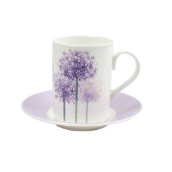 Mug et sous tasse Allium 32 cl