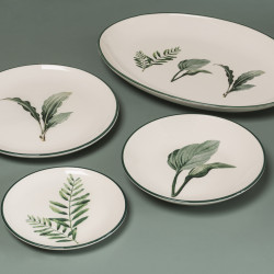 Assiettes plates floralia 27 cm (lot de 6)