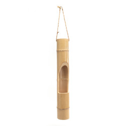 Vase bambou suspension 120 cm 