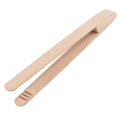 Pince à toast 18 cm en bois