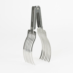 Pince à roti inox
