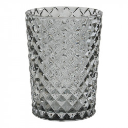 Verre diamant gris