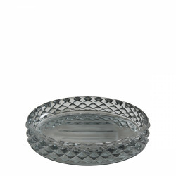 Porte savon diamant gris