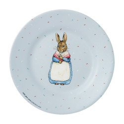 Assiette Pierre Lapin bleue...