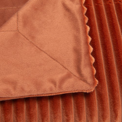 Plaid Sultan terracotta 130X170  - 