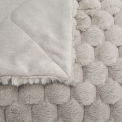 Plaid Diana gris 130x170