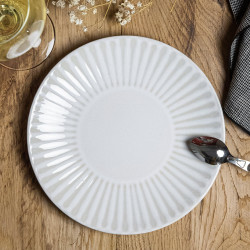 Assiette à dessert Olympe 21 cm (lot de 6)