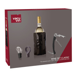 Coffret pour le vin set classic 4 pièces