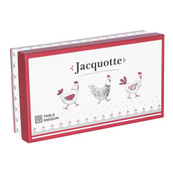 Coffret de 6 tasses jacquotte 23 cl