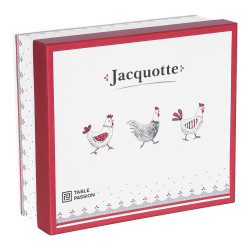 Coffret de 4 mugs jacquotte 34 cl