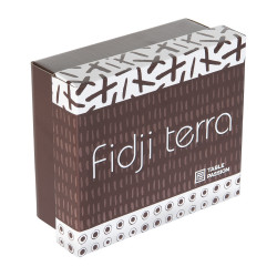 Coffret de 4 tasses 18cl fidji terra