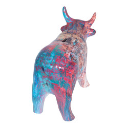 Tirelire Vache Graph 18 cm (1 modèle aléatoire)