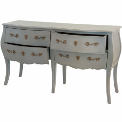 Commode double Murano taupe