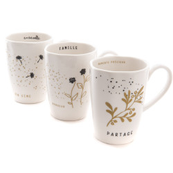 Mug carpe diem  (lot de 6)