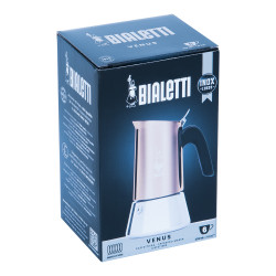 Cafetière induction 6 tasses Vénus cuivre en inox