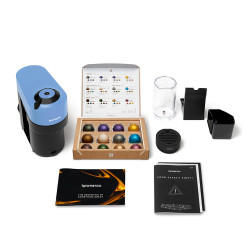 Cafetière à dosette Vertuo POP bleue