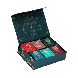 Coffret Métal Thés Féériques de Noël bio - 40 sachets