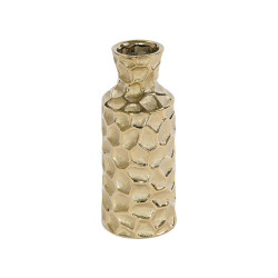 Vase martel bouteille or 24 cm