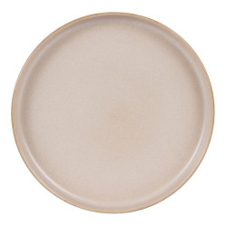 Assiette plate Uno sable 28...