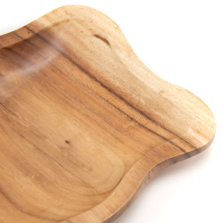 Coupelle rectangulaire en bois