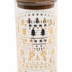 Bonbonnière cerf doré hauteur 28cm