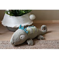 Peluche Gaston le Caméléon
