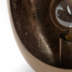 Lampe de table cocon doré petit modèle
