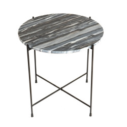 Table basse marbre gris