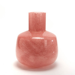 Vase Nikko rose hauteur 26 cm