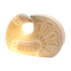 Lampe petit paon