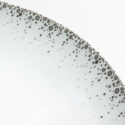 Plat à tarte Boréalis gris 30 cm