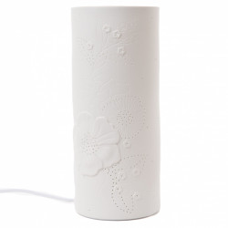 Lampe tube fleur grand modèle