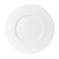 Assiette plate Zen blanc 27...