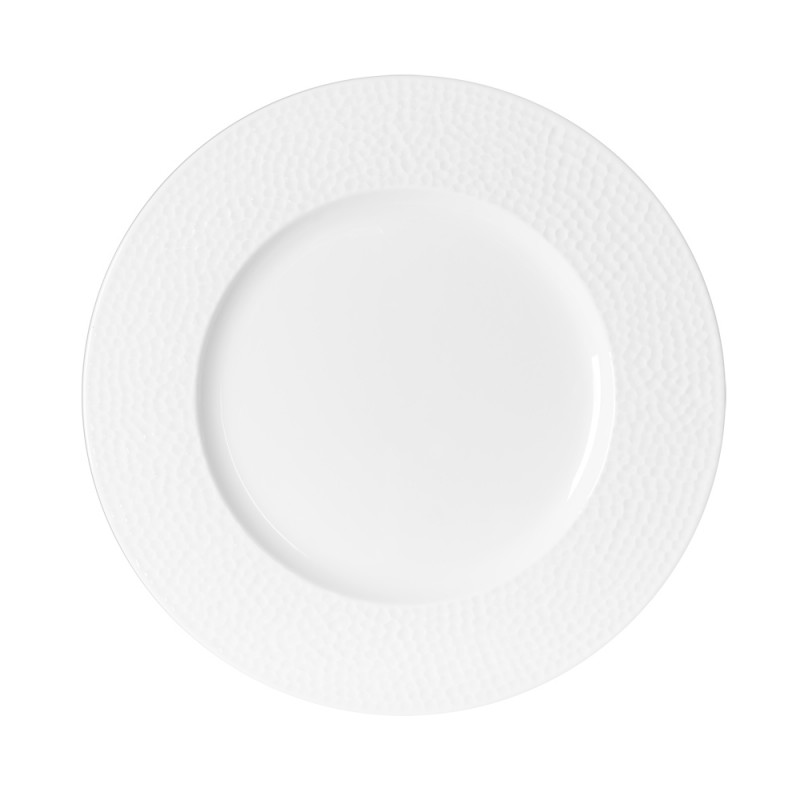 Assiette Plate Blanche - 22.5cm - lot de 25