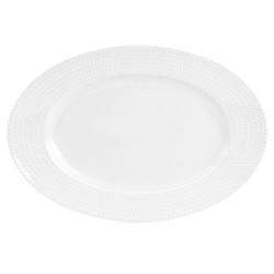 Plat ovale Nymphéa 35 cm