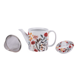 Coffret théière et filtre Flor 0.7 l