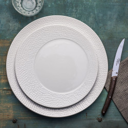 Assiette plate Ellipse 28 cm (lot de 6)