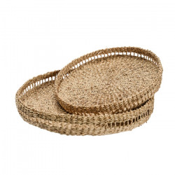 Set de 2 plateaux naturels