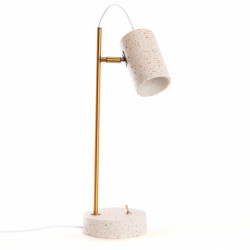 Lampe Terrazzo blanche