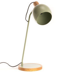 Lampe Oscar verte 