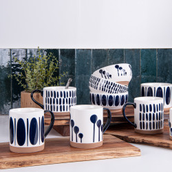 Mug Mikonos 35cl (lot de 3)