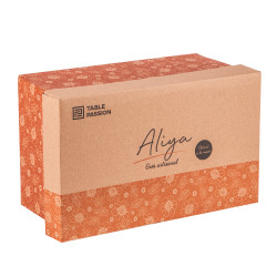 Coffret de 4 bols décors aliya 14 cm