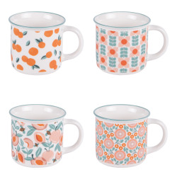 Coffret de 4 mugs bellini...