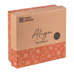 Coffret de 4 mugs aliya 30 cl