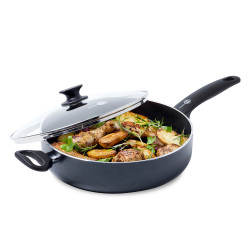 Sauteuse cambridge 28 cm en céramique + couvercle