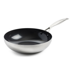 Poêle wok geneva 28 cm en...